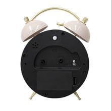 Blush Learn the Time Metal Alarm Clock